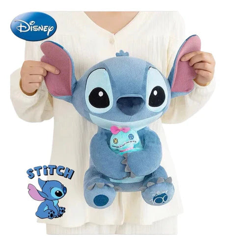 Peluche Stitch scrump disney Officiel – 30 cm ou 45 cm de Douceur Disney