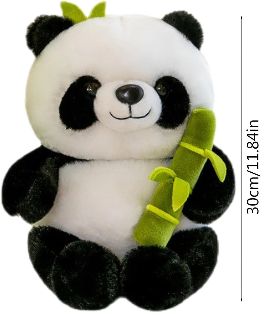 Panda en Peluche avec Tube Vert