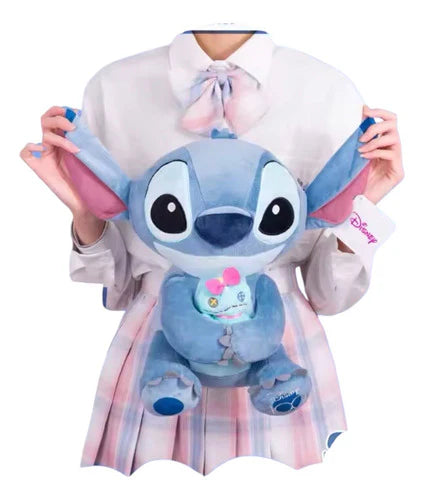 Peluche Stitch scrump disney Officiel – 30 cm ou 45 cm de Douceur Disney